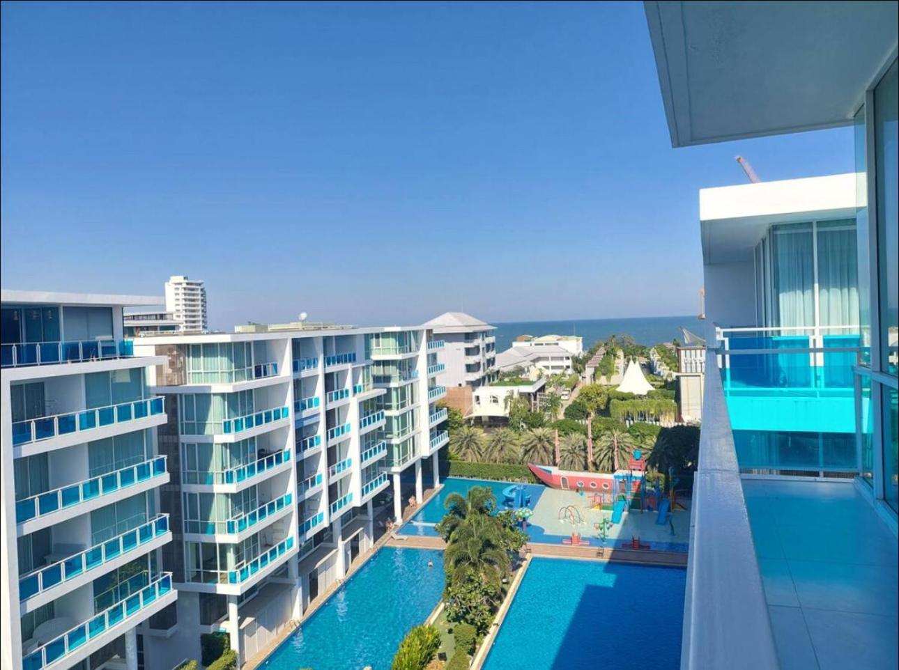 My Resort Huahin C202 ราคาประหยัดกว่า ห้องแฟมิลี่ทำใหม่2ห้องนอน1ห้องรับแขกพักได้8 คนเล่นสวนนำ้ฟรี Exterior photo